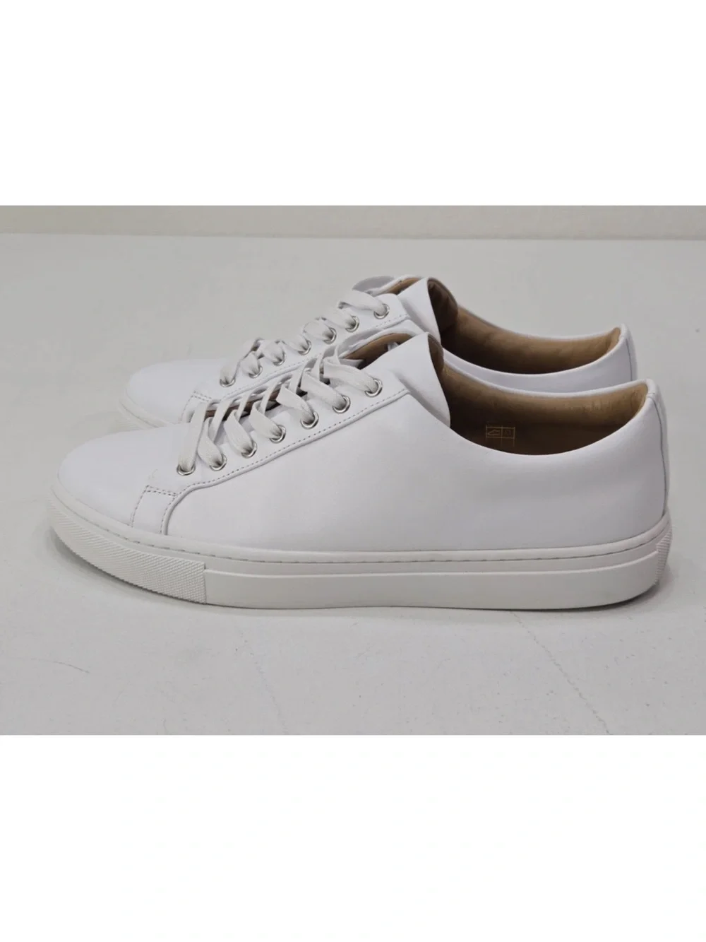 Thursday Boot Co Shoes Mens 9 Premier Low Top White Leather Lace Up Sneakers - Picture 3 of 13